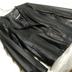 Leather jacket dennis basso